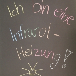 Infrarotheizung jetzt auch als Tafelheizung