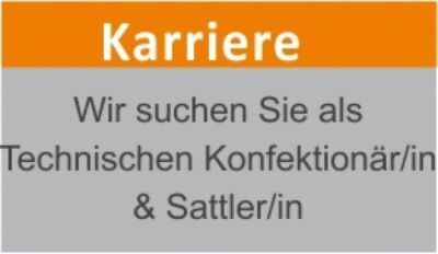 Wir stellen ein: Technischen Konfektionär