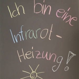 Infrarotheizung jetzt auch als Tafelheizung