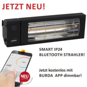 Steuerbare Infrarotheizstrahler in Aktion