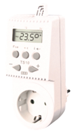 Mit dem Steckthermostat TS10 können Sie Ihre Infrarotheizung ganz bequem und einfach steuern.