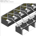 Mobile Pferdeboxen 3 D Ansicht