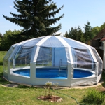 Poolüberdachung
