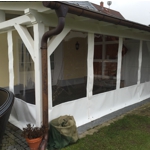 Vorhänge für Terrasse