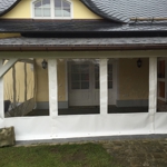 Windschutz für Terrasse für Plane