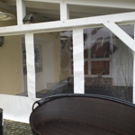 Windschutz für Terrasse